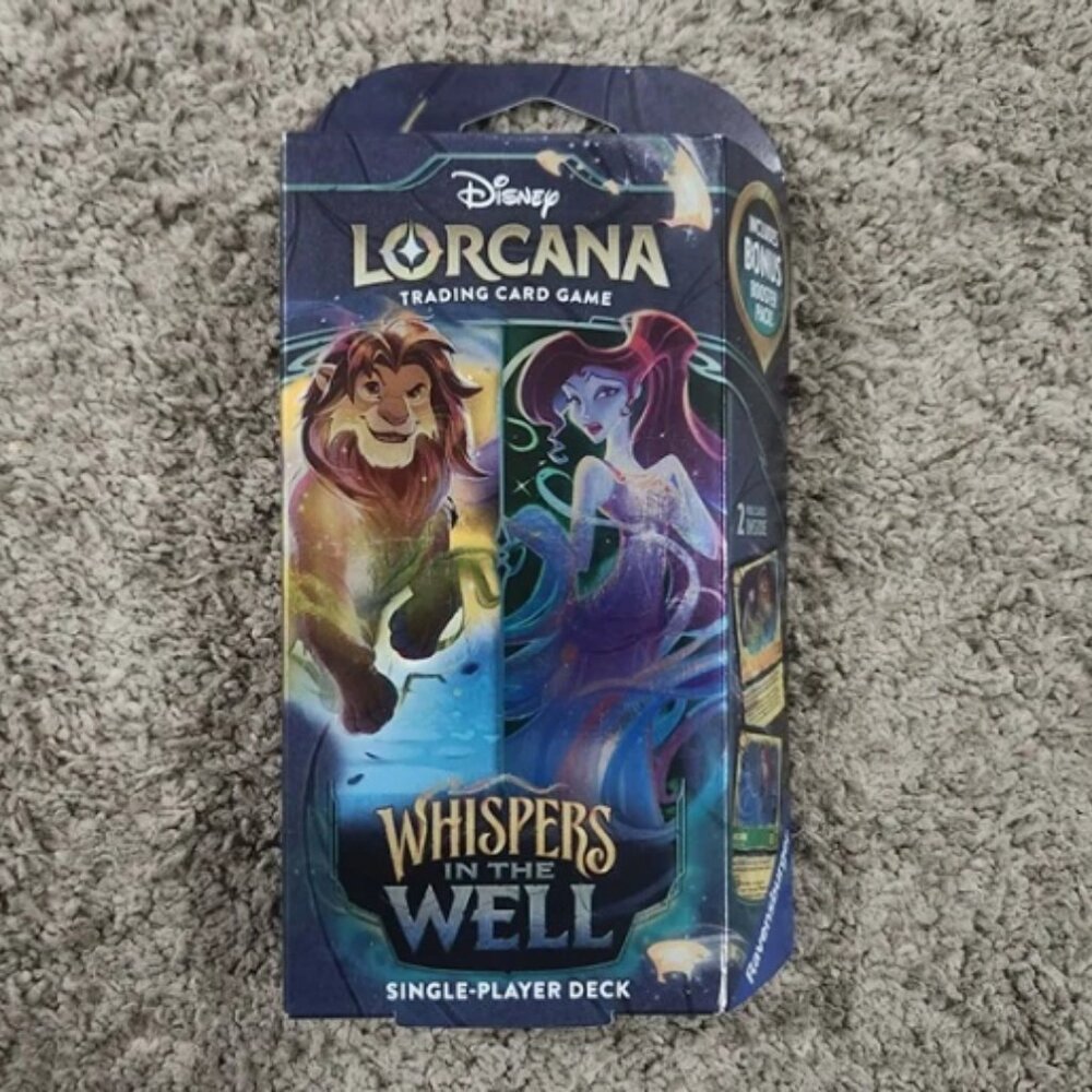 Disney Lorcana: Whispers in the Well Starter Deck